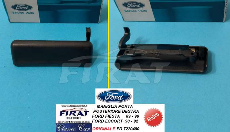 MANIGLIA PORTA FORD FIESTA 89-96 ESCORT 90-92 POST.DX (7220480)